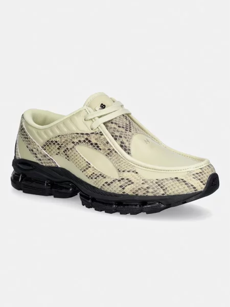 New Balance μοκασίνια δερμάτινα πράσινο