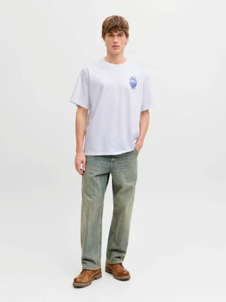 Футболка JACK & JONES білий