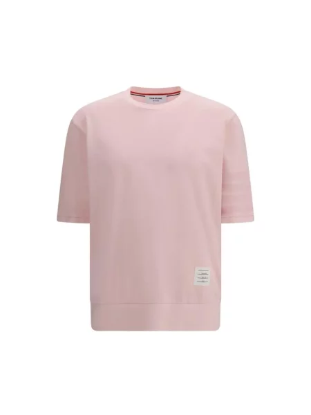 Koszulka Thom Browne różowa