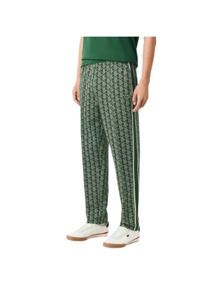 Spodnie dresowe Lacoste zielone