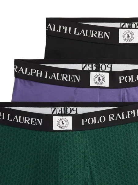 Briaunotas pusiau užtrauktukas zomšinės bokseriai Polo Ralph Lauren balta