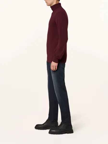 Strokesman's Džíny Slim Fit blue black černé