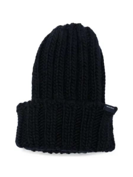 Căciulă Woolrich tricotate albastru