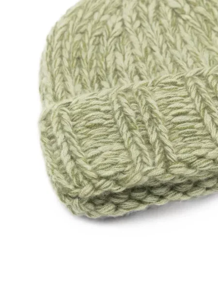 Căciulă Liska tricotate chunky verde