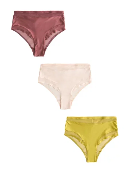 Next Slip crem / ciocolatiu / citron galben