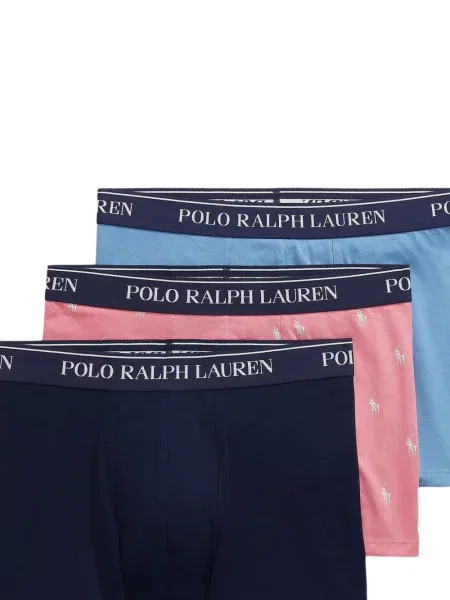 Briaunotas pusiau užtrauktukas zomšinės bokseriai Polo Ralph Lauren balta