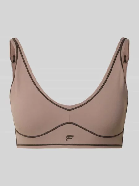 Biustonosz sport o kroju slim fit z detal z logo model PURELUXE' Fabletics