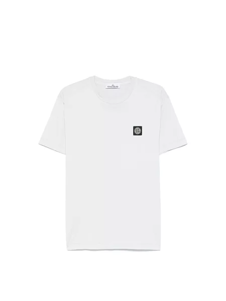 Koszulka Stone Island z kamieniami casual szara
