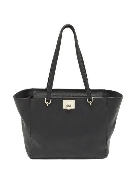 Geantă cu mânere cu lanț Michael Michael Kors cu imagine bej