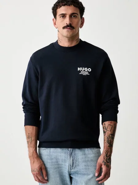 HUGO Blue hanorac pentru bărbați din Nespon albastru