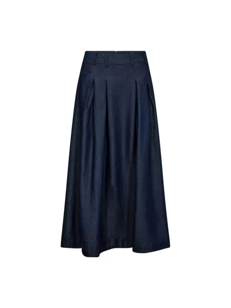 Spódnica jeansowa Co'couture do kolan niebieska