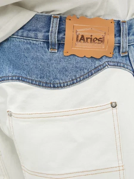 Джинсові шорти Aries Patchwork Western Carpenter Shorts