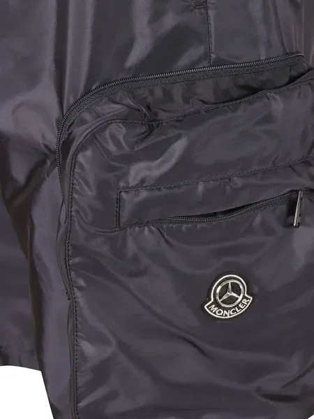 Pantaloni scurți cargo Moncler albastru