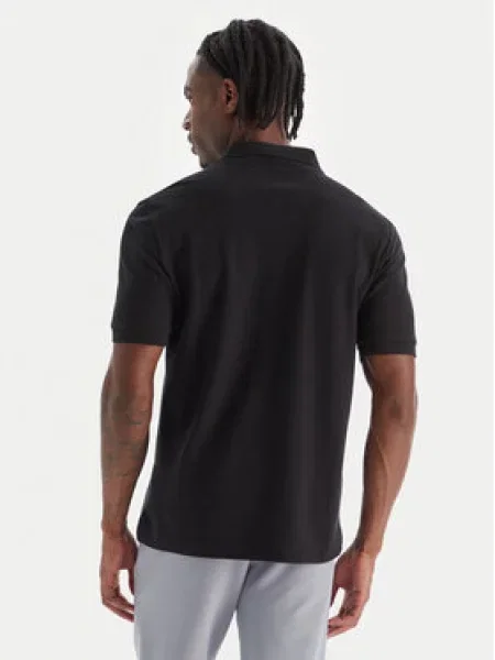 Kappa Polo majica Logo Sharas Mss črna