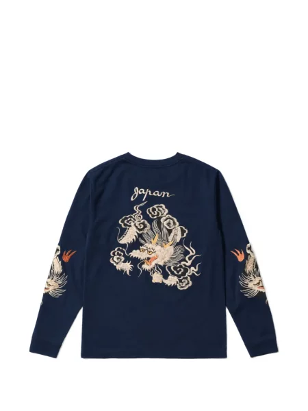 Lung tricou Tailor Toyo albastru