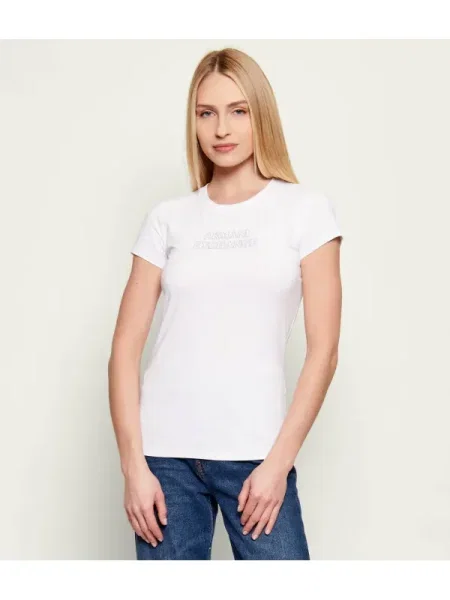 Tricou Armani Exchange alb