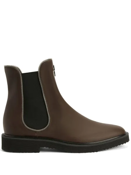 Botine Giuseppe Zanotti din piele maro