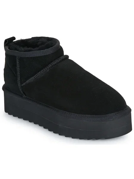 Botine Colors Of California cu platformă negru