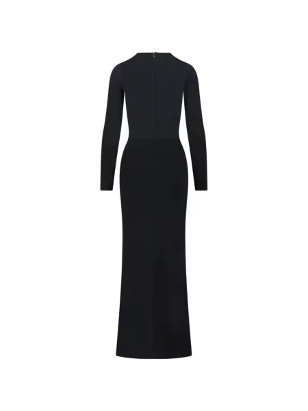 Rochie maxi Max Mara de costum negru