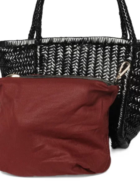 Geantă shopper Vipera negru