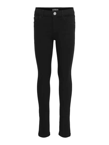 Dievčenské skinny fit rifle ONLY Rain čierne