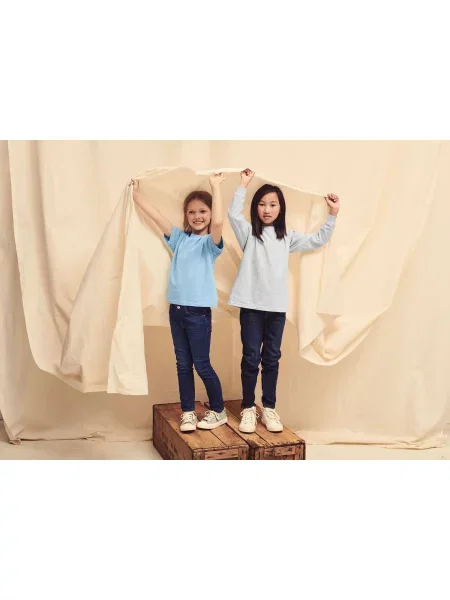 Tricou copii Fruit Of The Loom gri