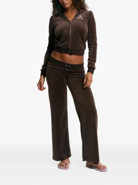 Pantaloni Juicy Couture alergare maro