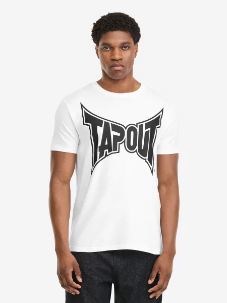 Tapout Tricou negru alb