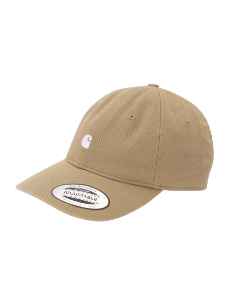 Carhartt WIP șapcă de baseball din Madison Logo Cap maro cu imprimeu alb