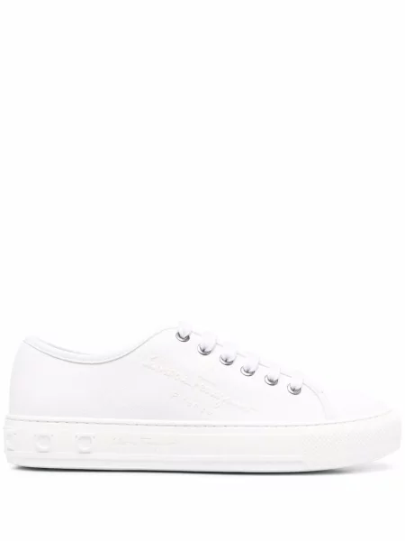 Sneakerși Salvatore Ferragamo alb