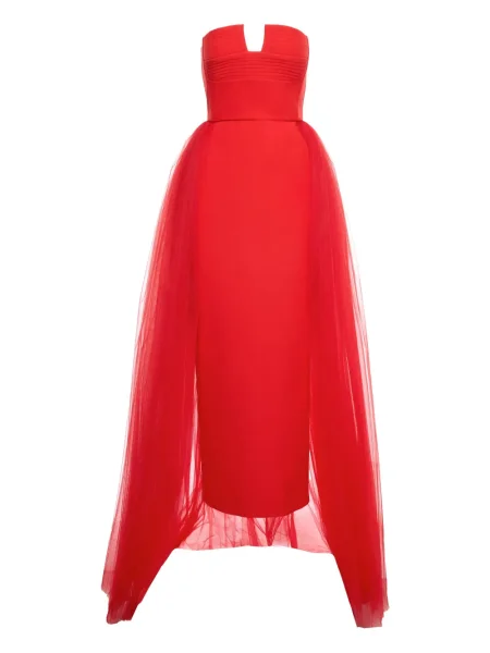 Rochie V:pm Atelier din tul de costum roșu