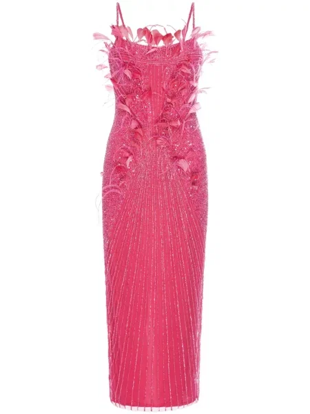 Sukienka midi Rachel Gilbert różowa