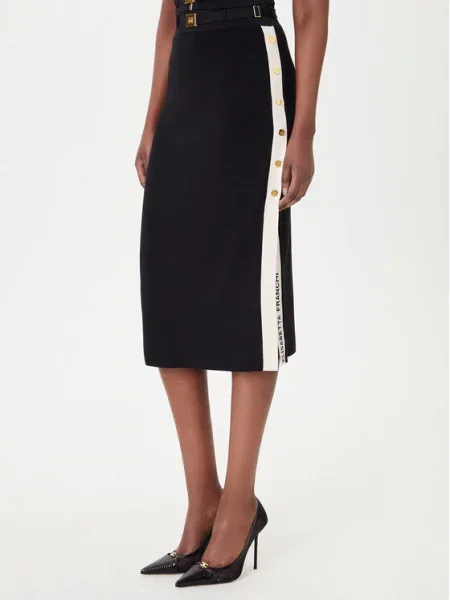 Elisabetta Franchi Спідниця-міді чорний