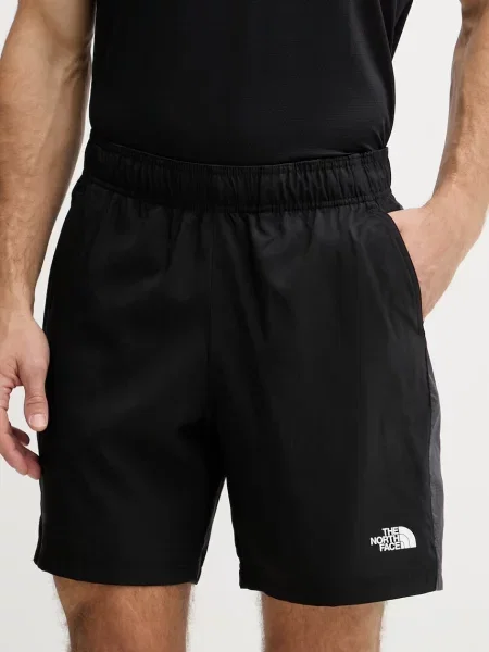 The North Face pantaloni scurți sport pentru bărbați color block negru