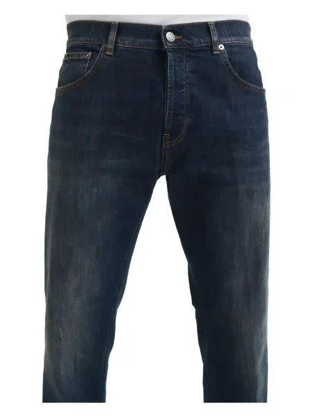 Blugi Dondup cu 5 buzunare negru