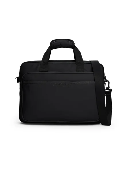 Tommy Hilfiger Torba za prenosnik Th Repreve Computer Bag črna