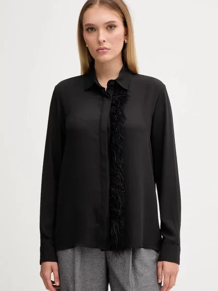 Gaudi cămașă cu guler clasic regular negru