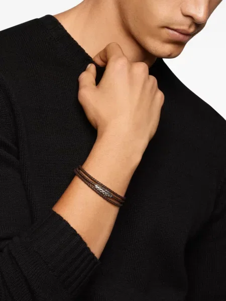 Brăţară David Yurman argintiu