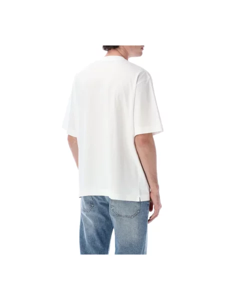 T-shirt Off-White Big Bookish Skate S/S Tee White Black S biała