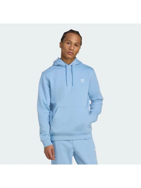 Bluza z kapturem Trefoil Essentials niebieska