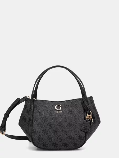 Guess geantă crossbody pentru femei cu imitație de piele COLEEN gri