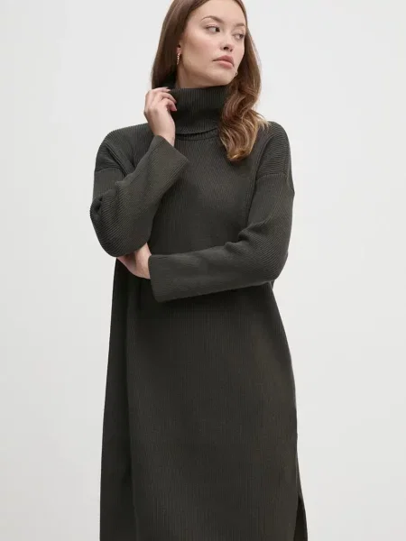 Barbour rochie mini oversize verde