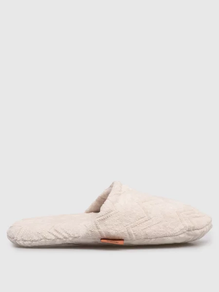 Тапочки Missoni Home бежевые
