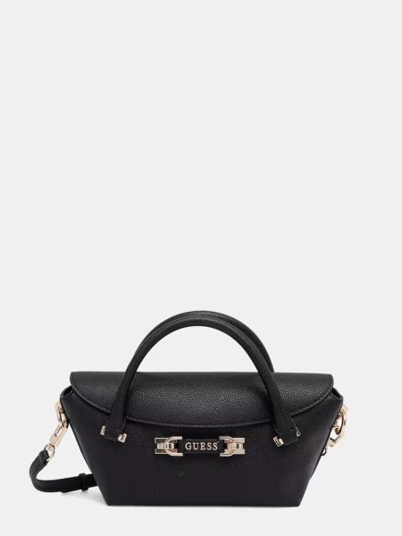 Guess geantă crossbody pentru femei cu imitație de piele SOPHIA negru