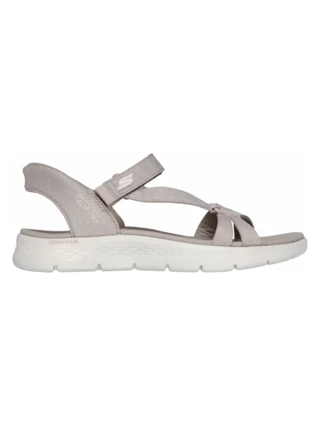 Sandały Skechers brązowe