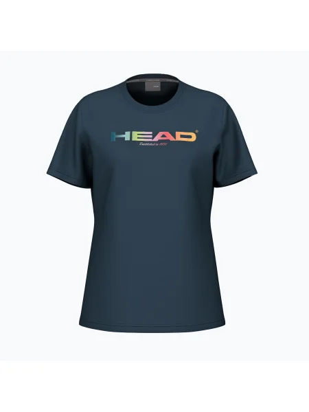 Дамска тениска за тенис HEAD Rainbow W navy синьо