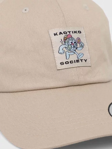 Czapka z daszkiem męska Kaotiko stone szara