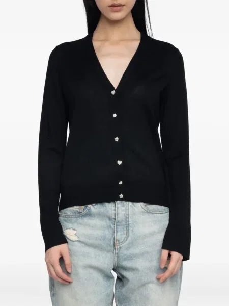Cardigan Zadig&voltaire de lână negru