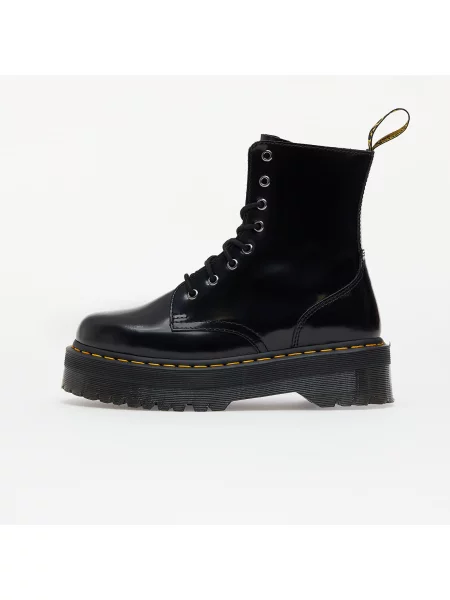 Botki Dr. Martens skórzane retro czarne