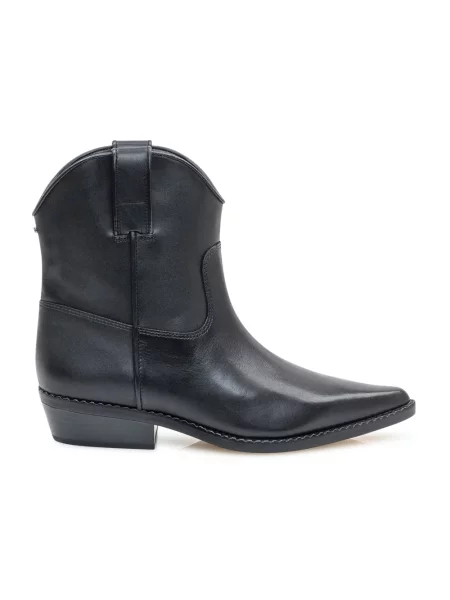 Botki Michael Kors skórzane czarne